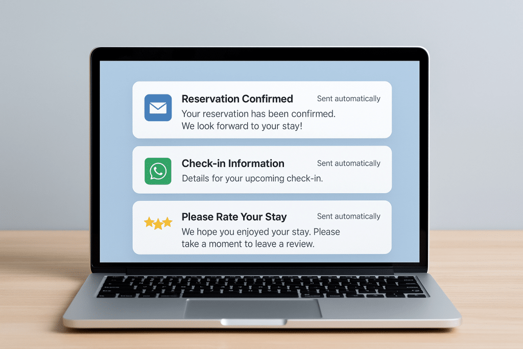 Automatisering van de communicatie met gasten met HostSync
