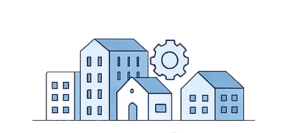 gerenciar todas as propriedades num único lugar.